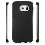 Wholesale Samsung Galaxy S6 Edge TPU Gel Soft Case (Black)